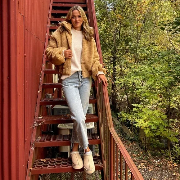 NWT Free People Get Cozy Teddy Jacket. $168. M